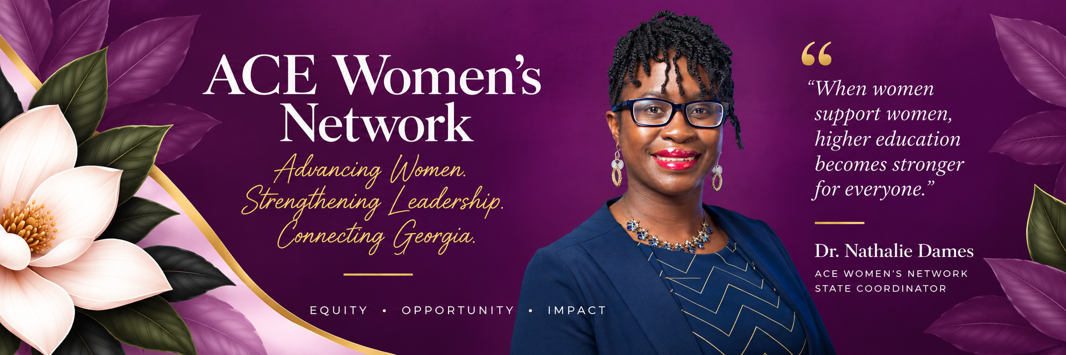 ACE Women's Network featuring Dr. Nathalie Dames, State Coordinator